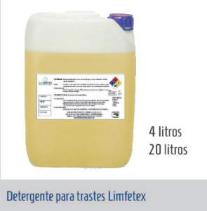 Detergente para trastes Limfetex